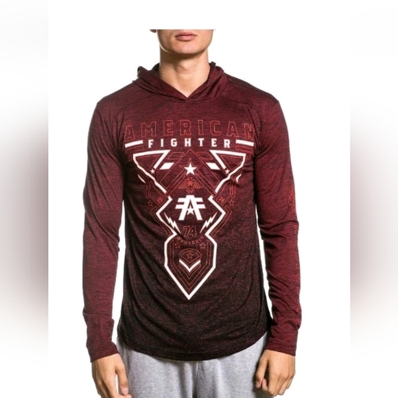 American Fighter Other - AMERICAN FIGHTER Men's Hoodie Sweatshirt HARTSDALE Athletic MMA Size M